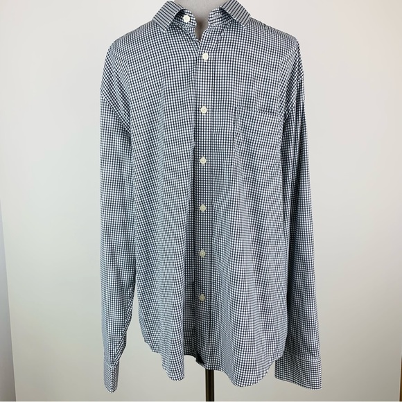 UNTUCKit Shirts Untuckit Black White Button Down Shirt Xl Poshmark